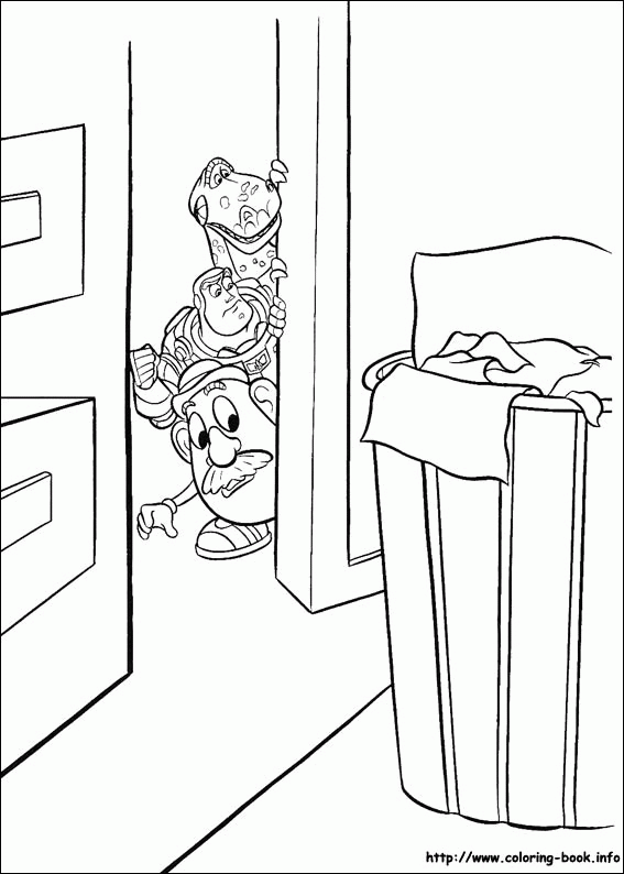 Toy Story kolorowanki